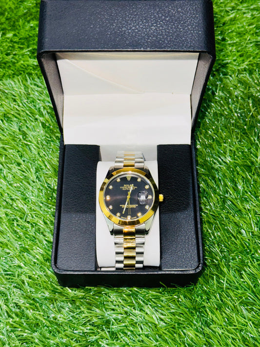 Rolex Luxury Two-Tone Wrist Watch – Premium Box Edition