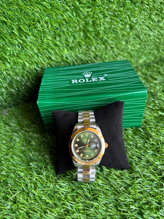 Rolex Luxury Two-Tone Wrist Watch – Premium Box Edition