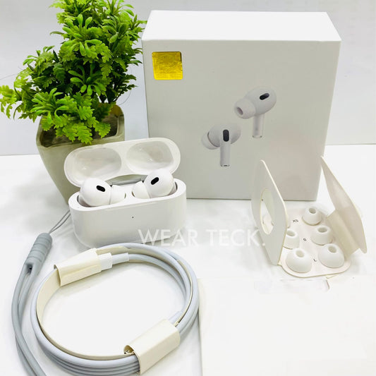 Apple AirPods Pro (2nd Generation) – Active Noise Cancellation, Wireless Charging Case